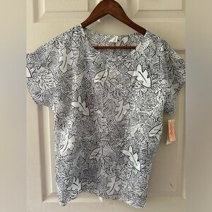 Vintage leaf shirt